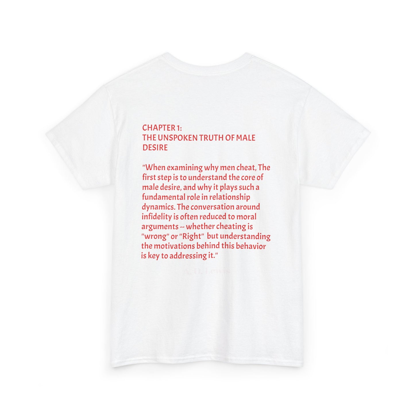 "Why Men Cheat" Unisex Tee..