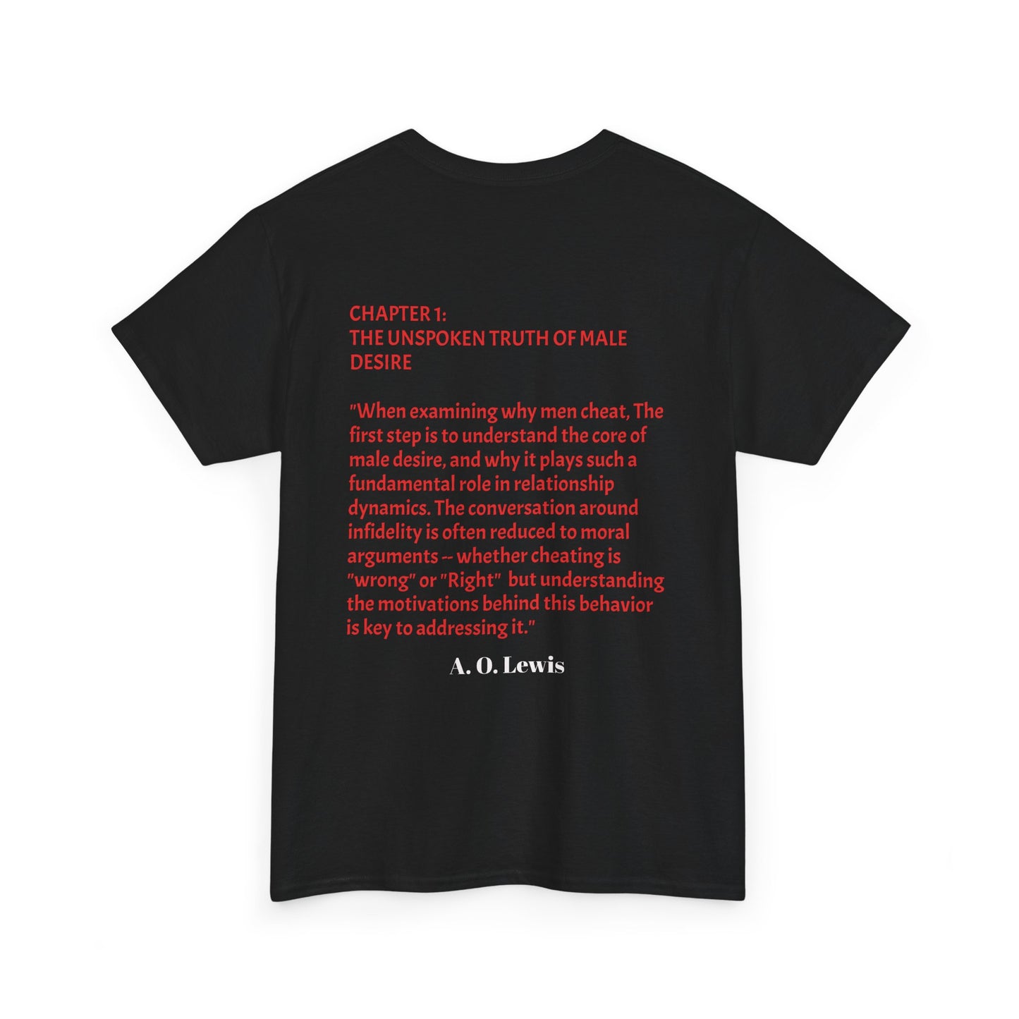 "Why Men Cheat" Unisex Tee..
