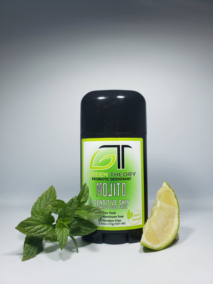 Mojito - Baking Soda Free Probiotic Natural Aluminum Free Deodorant