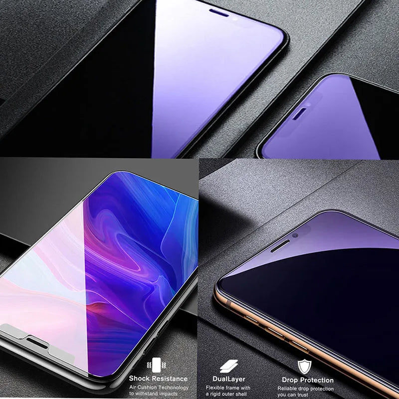 Anti-Blue Light Screen Protector (3-Pack, iPhone)