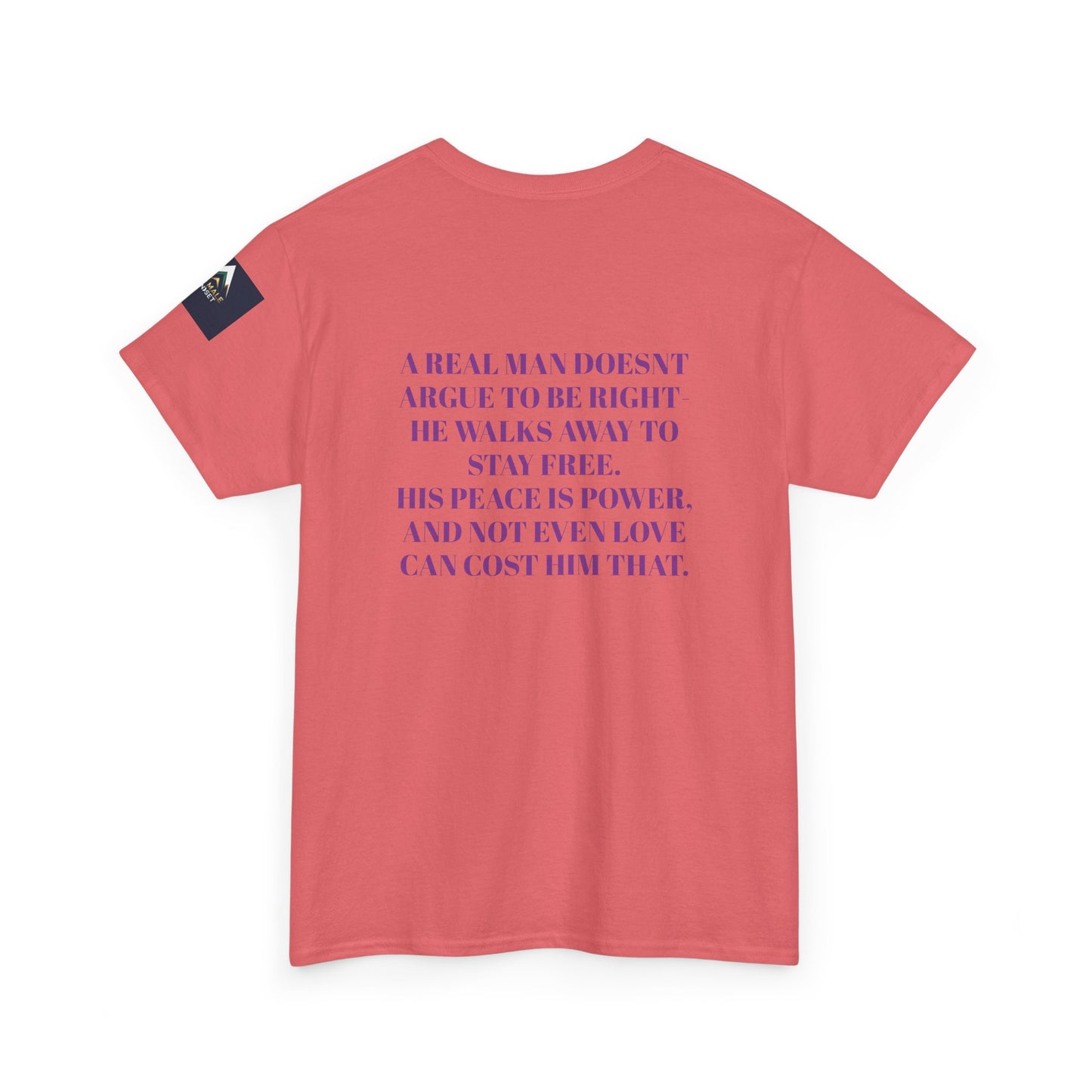 Graphic Tee - Wise Men Choose Peace Over P*ssy Statement Design