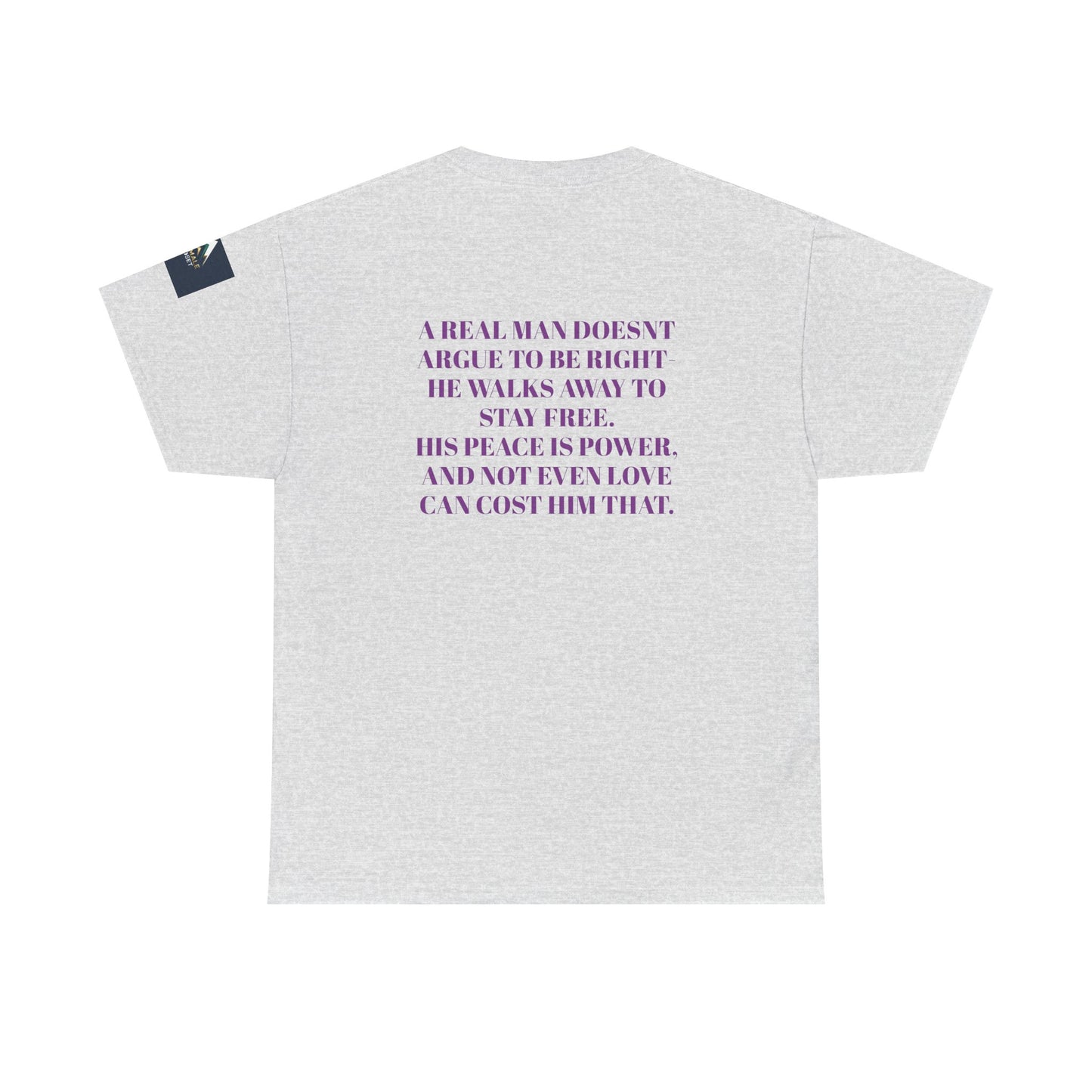 Graphic Tee - Wise Men Choose Peace Over P*ssy Statement Design