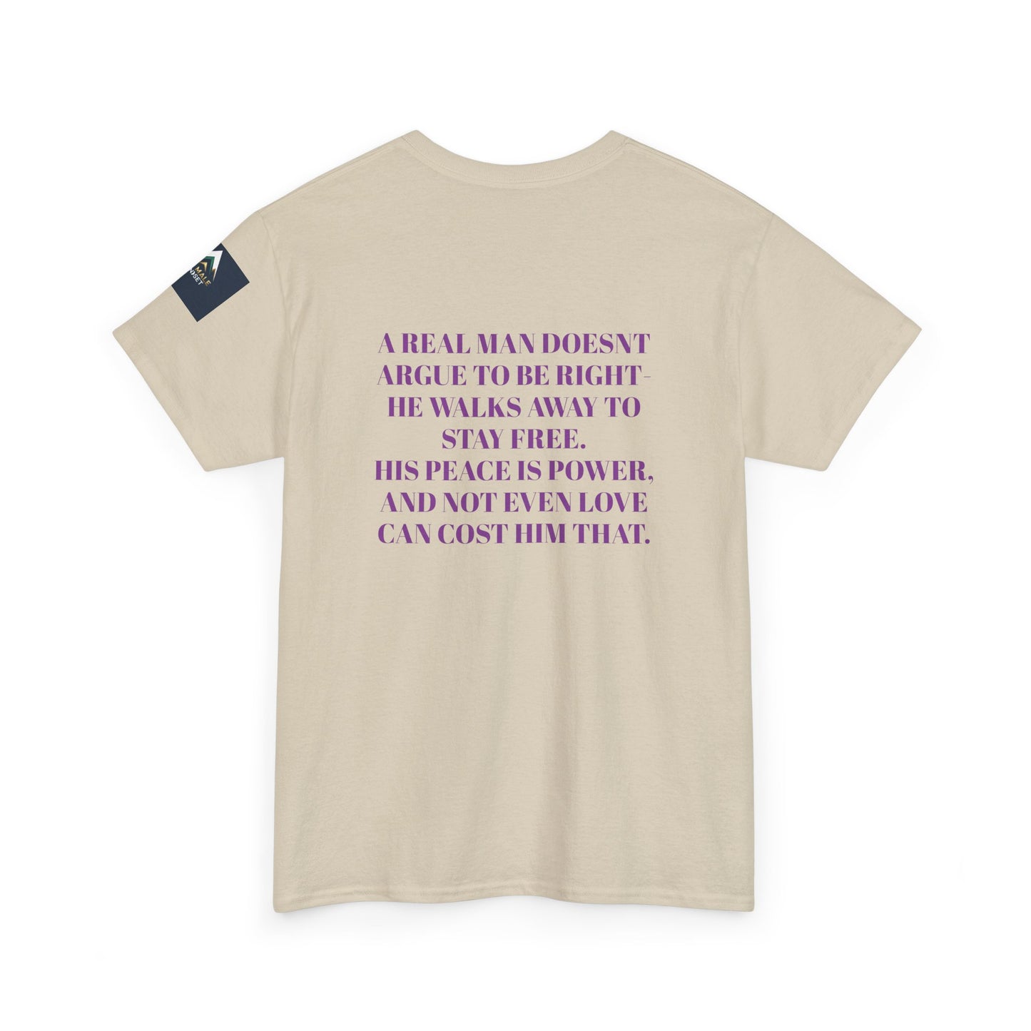 Graphic Tee - Wise Men Choose Peace Over P*ssy Statement Design