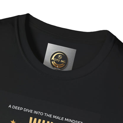 Thought-Provoking Unisex T-Shirt: 'Why Men Cheat' Book Cover, Graphic Tee for Discussions, Casual Wear, Gift Ideas, Men's Apparel, Relationship Insights