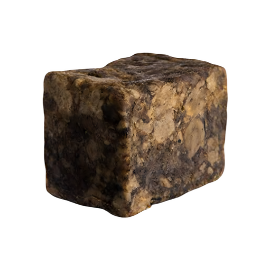 100% Raw Natural African Black Soap 1.3 LB 3 x 200g Bar Soap