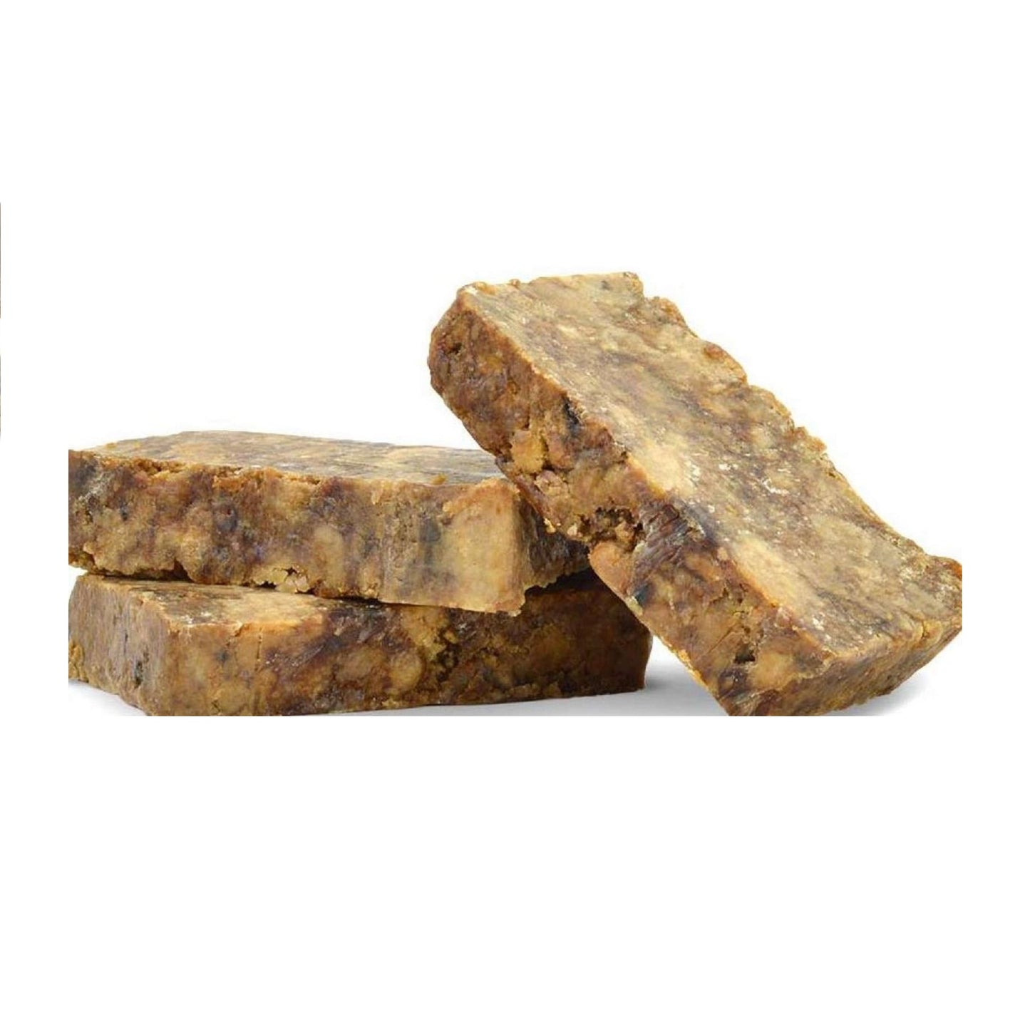 100% Raw Natural African Black Soap 1.3 LB 3 x 200g Bar Soap