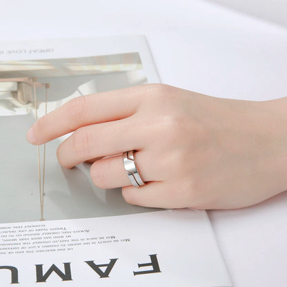 Skyrim Minimalist Stainless Steel Ring