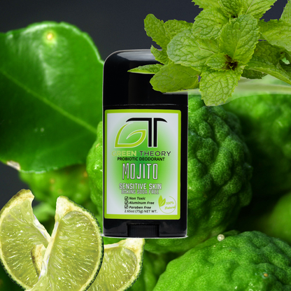 Mojito - Baking Soda Free Probiotic Natural Aluminum Free Deodorant