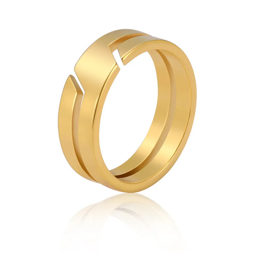 Skyrim Minimalist Stainless Steel Ring