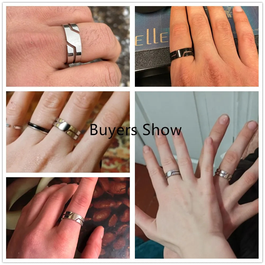 Skyrim Minimalist Stainless Steel Ring