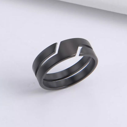 Skyrim Minimalist Stainless Steel Ring
