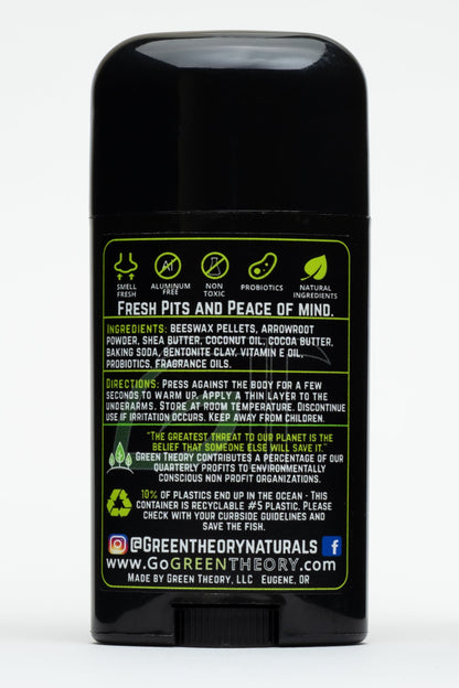 Kama Probiotic Natural Aluminum Free Deodorant - Mens