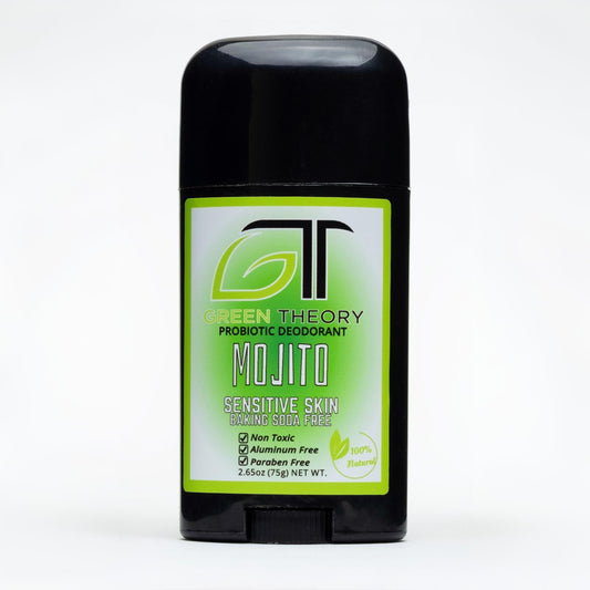 Mojito - Baking Soda Free Probiotic Natural Aluminum Free Deodorant