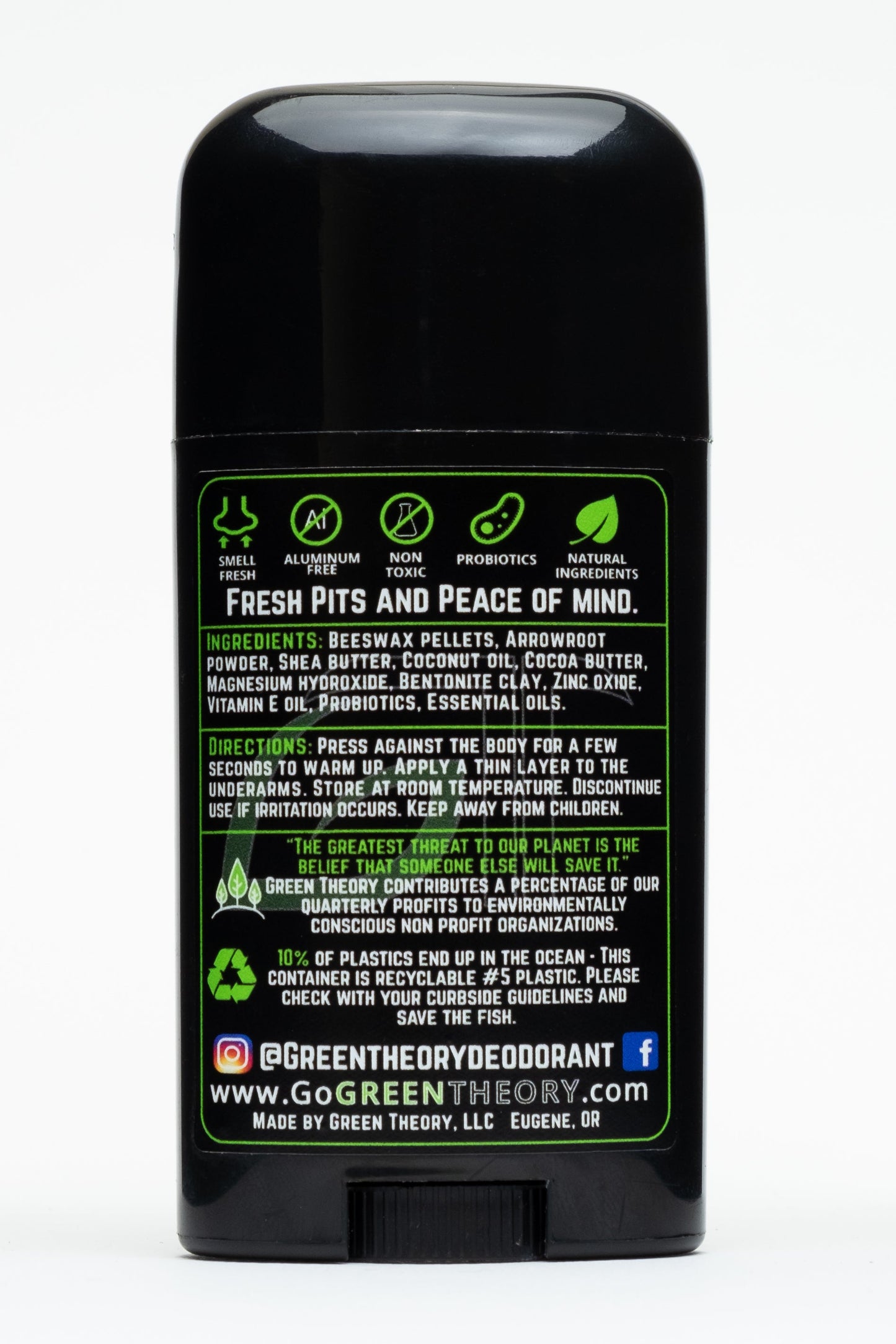 Mojito - Baking Soda Free Probiotic Natural Aluminum Free Deodorant