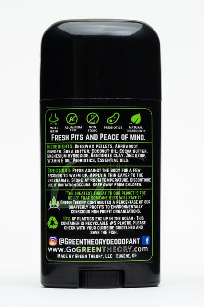 Mojito - Baking Soda Free Probiotic Natural Aluminum Free Deodorant